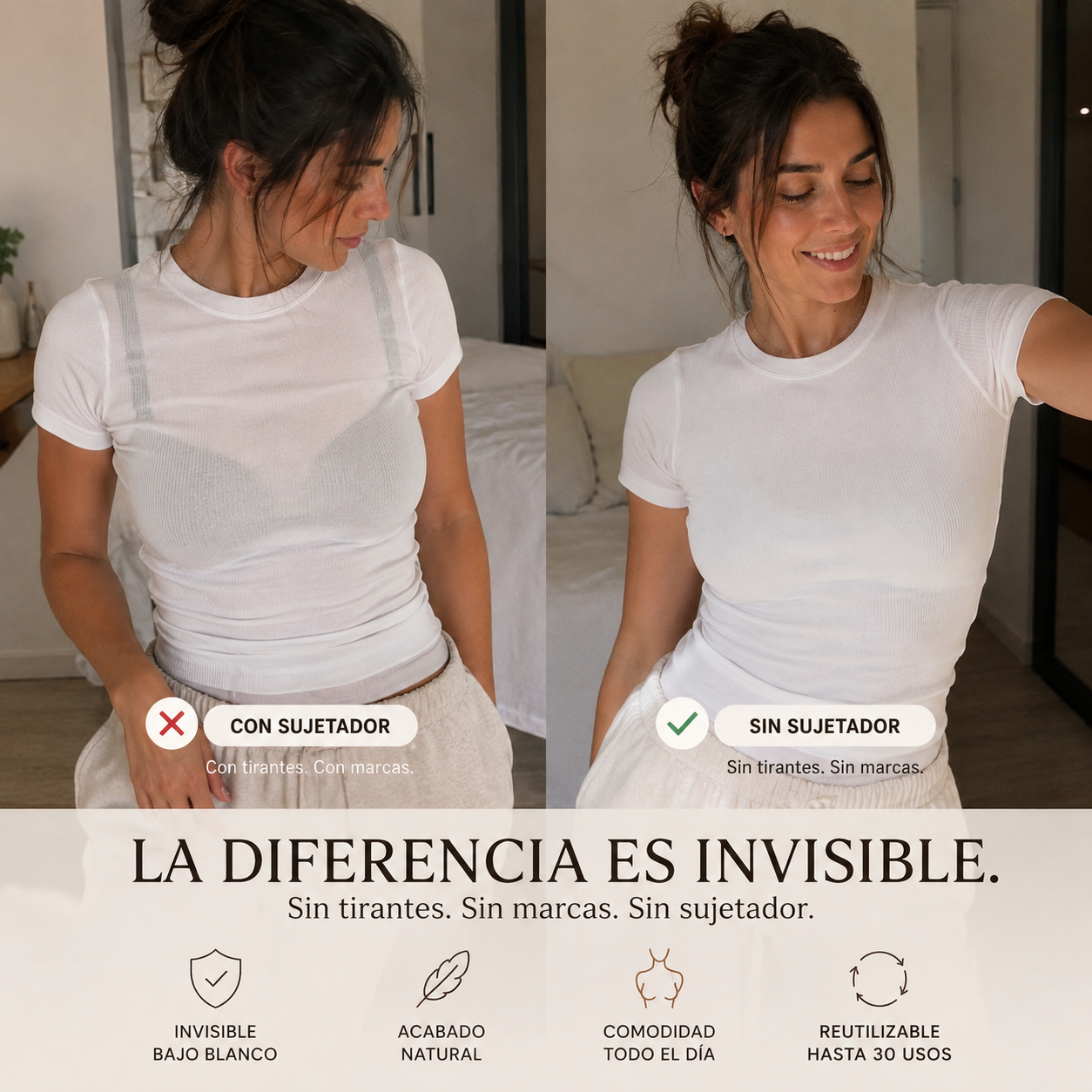 MuvaSkin - Pezoneras invisibles